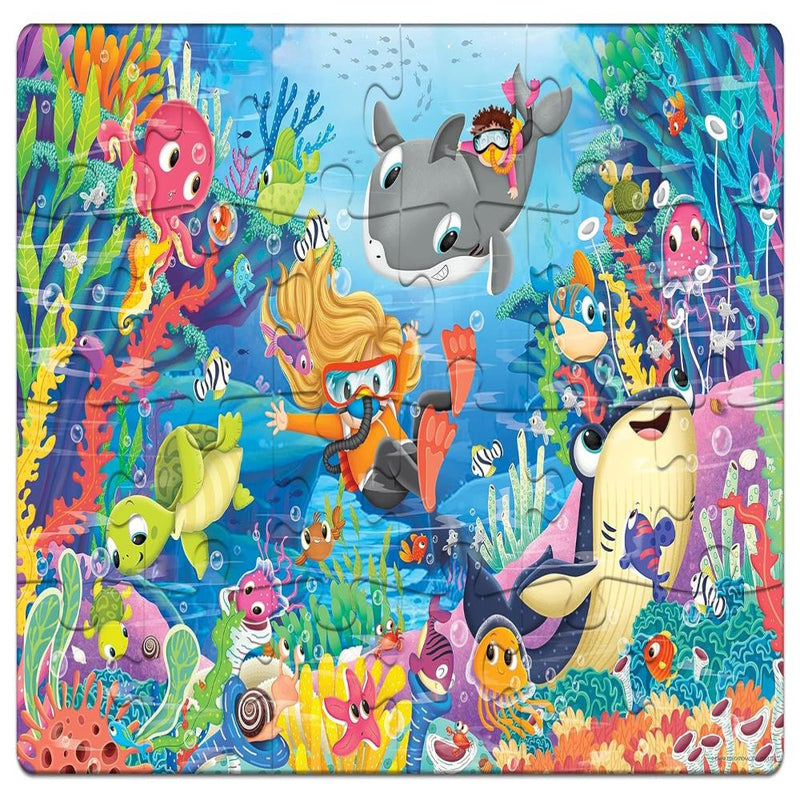 Frank Underwater Adventure Giant Floor Jigsaw Puzzle (24 Pieces)