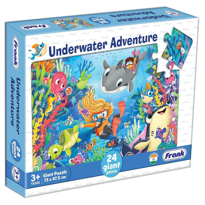 Frank Underwater Adventure Giant Floor Jigsaw Puzzle (24 Pieces)