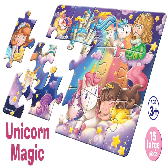 Frank Unicorn Magic Floor Jigsaw Puzzle for Kids-Puzzles-Frank-Toycra
