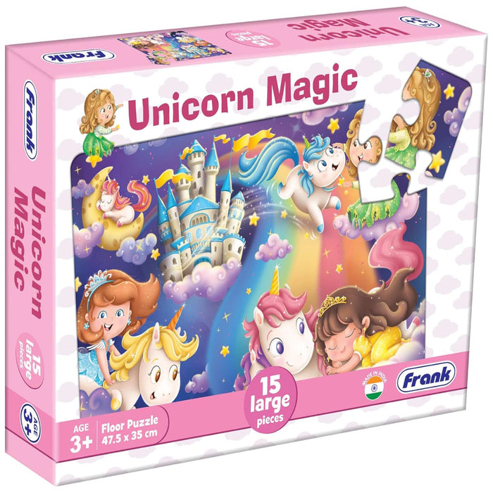 Frank Unicorn Magic Floor Jigsaw Puzzle for Kids-Puzzles-Frank-Toycra