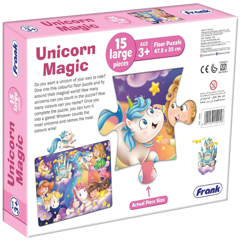 Frank Unicorn Magic Floor Jigsaw Puzzle for Kids