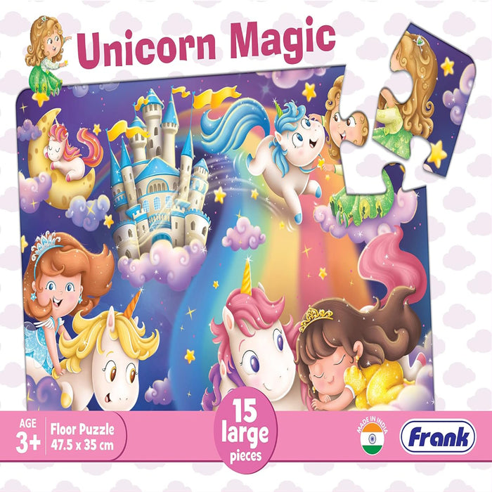 Frank Unicorn Magic Floor Jigsaw Puzzle for Kids-Puzzles-Frank-Toycra