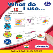 Frank What Do I Use – Early Learning Puzzles