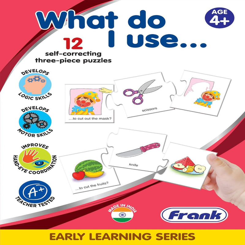 Frank What Do I Use – Early Learning Puzzles