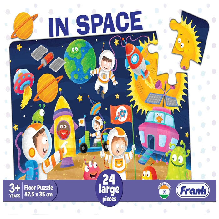 Frank in Space Floor Puzzle (24 Pieces)-Puzzles-Frank-Toycra