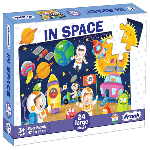 Frank in Space Floor Puzzle (24 Pieces)-Puzzles-Frank-Toycra