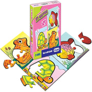 Frank in Water, Transport, with Wings, Flowers, Wild Animals & Dinosaurs Jigsaw Puzzle