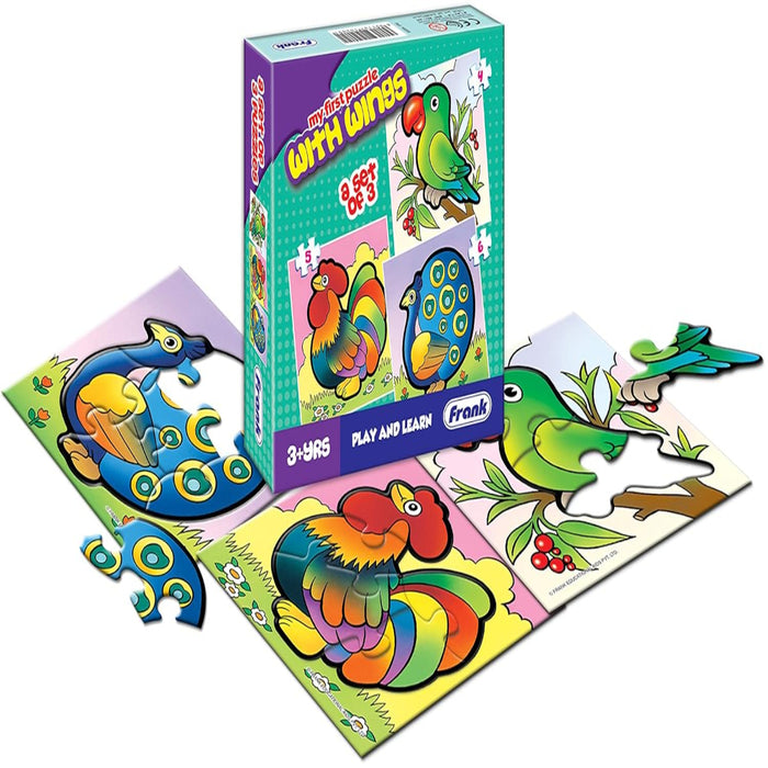 Frank in Water, Transport, with Wings, Flowers, Wild Animals & Dinosaurs Jigsaw Puzzle-Puzzles-Frank-Toycra