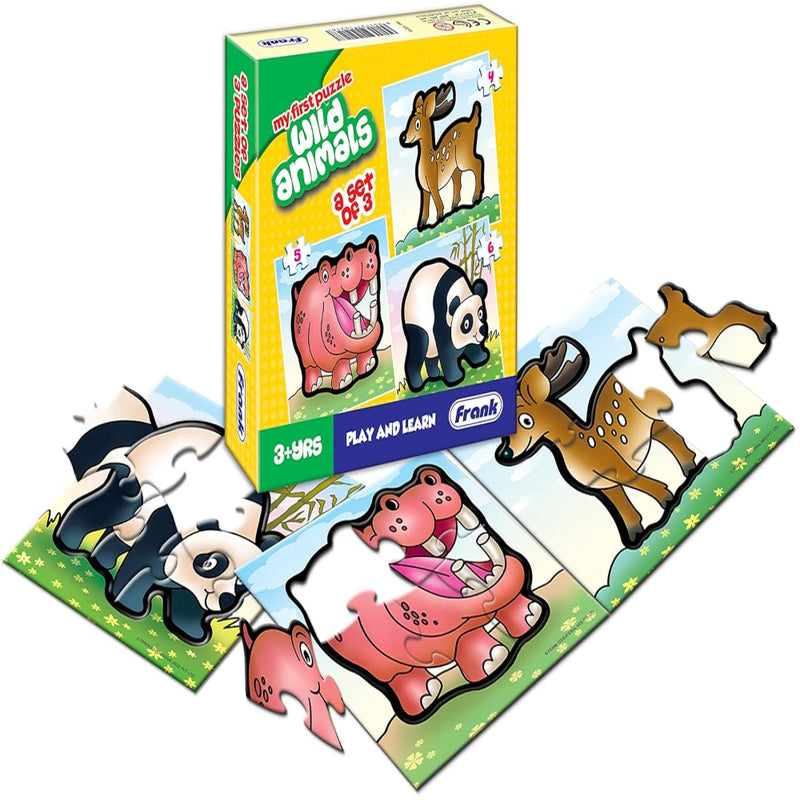 Frank in Water, Transport, with Wings, Flowers, Wild Animals & Dinosaurs Jigsaw Puzzle