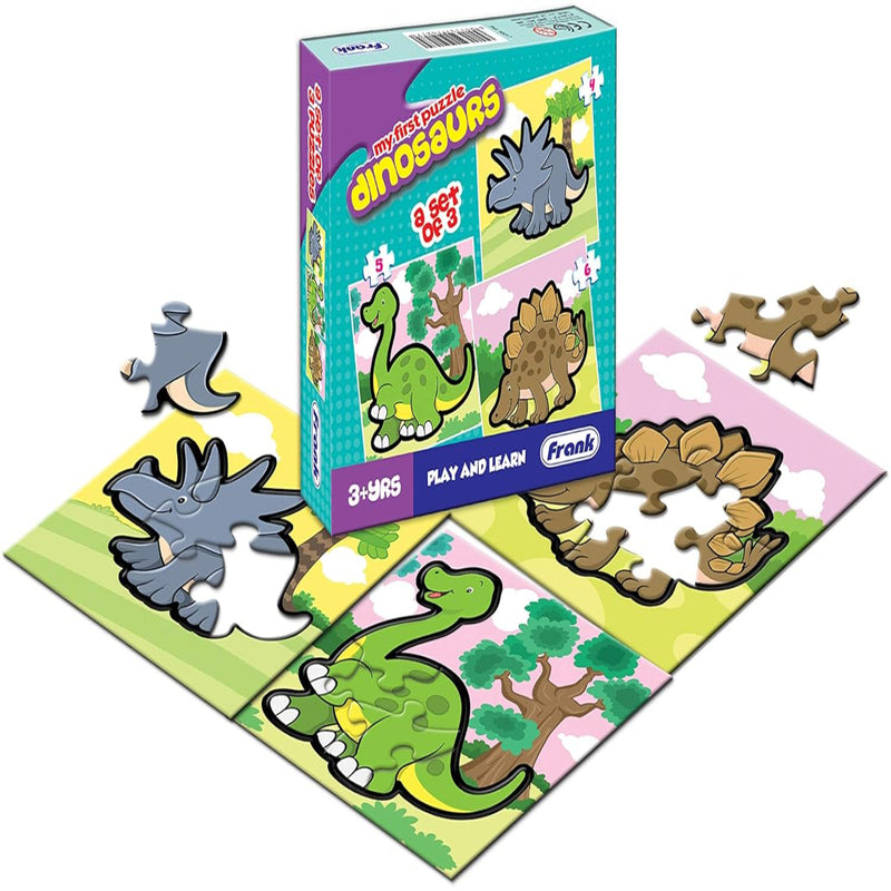 Frank in Water, Transport, with Wings, Flowers, Wild Animals & Dinosaurs Jigsaw Puzzle