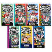 Full Color Captain Underpants ( Set Of 7 Books )
