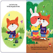 Fun And Hugs With Super-Gino - Board Book with Finger Puppet