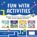 Fun With Activities (Set Of 4 Interactive Workbooks)-Activity Books-Prh-Toycra