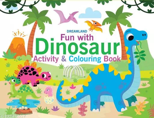 Fun with Activity & Colouring Book-Activity Books-Dr-Toycra