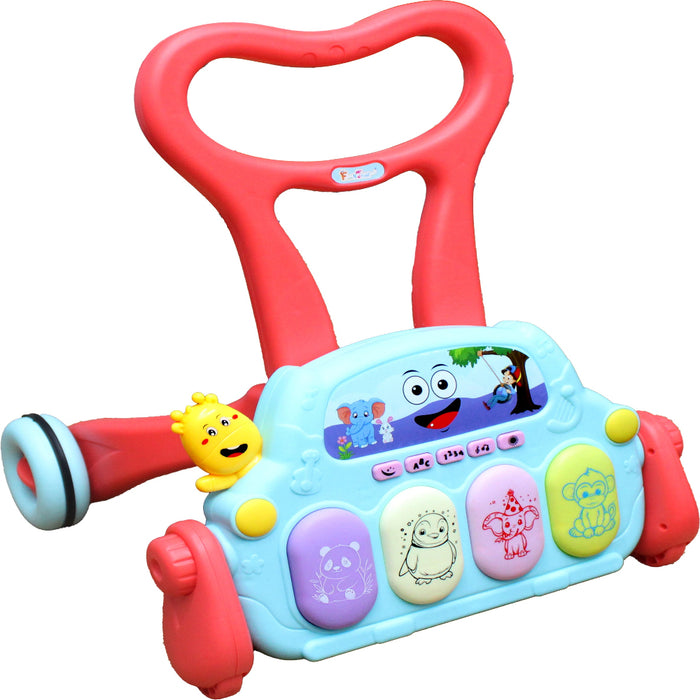 FunFlight 2 in 1 Baby Gym Plus Walker - Square-Mats, Gym & Activity-FunFlight-Toycra