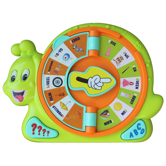 FunFlight Snail Education Book - Multi Color-Musical Toys-FunFlight-Toycra