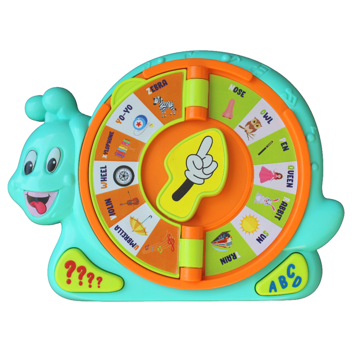 FunFlight Snail Education Book - Multi Color-Musical Toys-FunFlight-Toycra