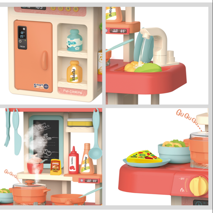 FunFlight Spraying Mist Kitchen Set (44 Pcs)-Pretend Play-FunFlight-Toycra