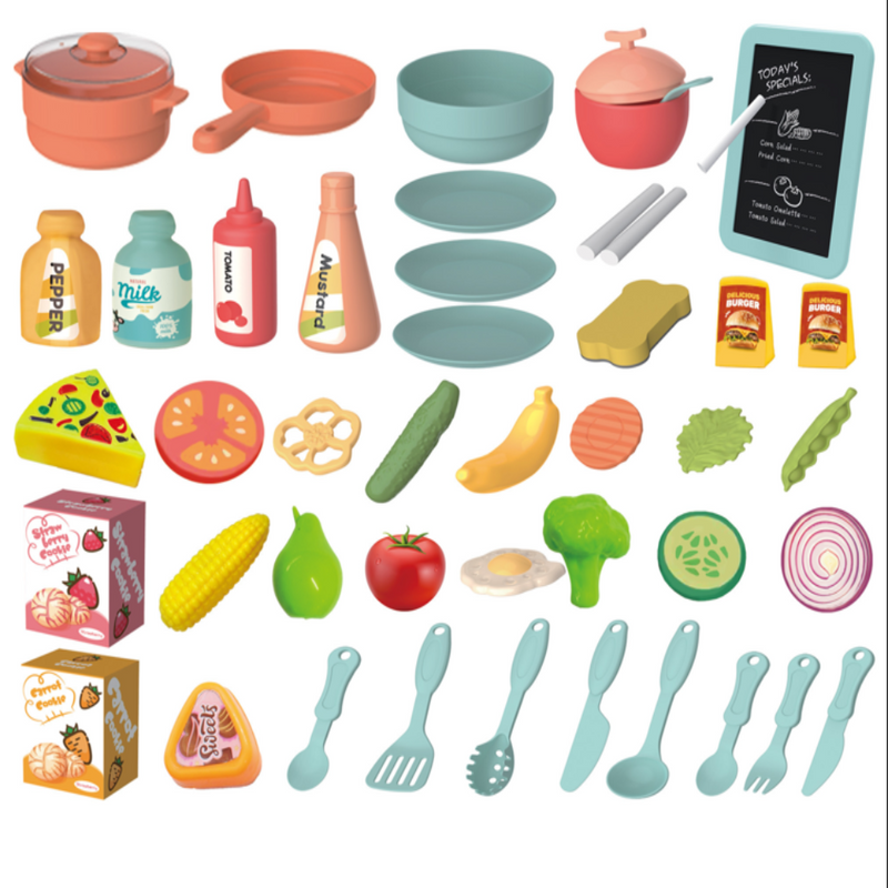 FunFlight Spraying Mist Kitchen Set (44 Pcs)