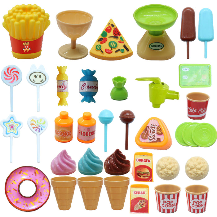 FunFlight Supermarket Play Set -37 Pieces -Multi Color-Pretend Play-FunFlight-Toycra
