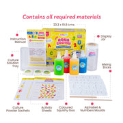 FundooLabs Alphabet & Numbers Aqua Squish Kit-Arts & Crafts-FundooLabs-Toycra