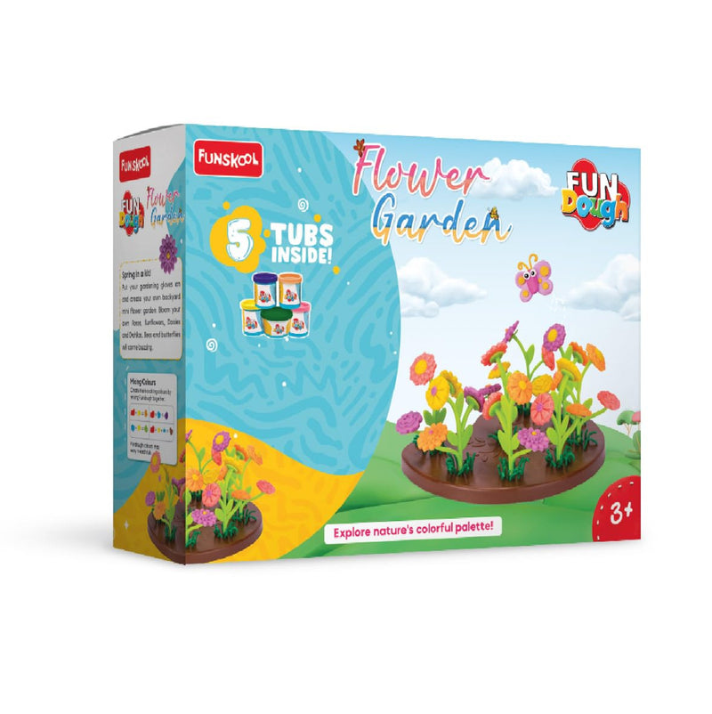Fundough Funskool Flower Garden-Arts & Crafts-Funskool-Toycra