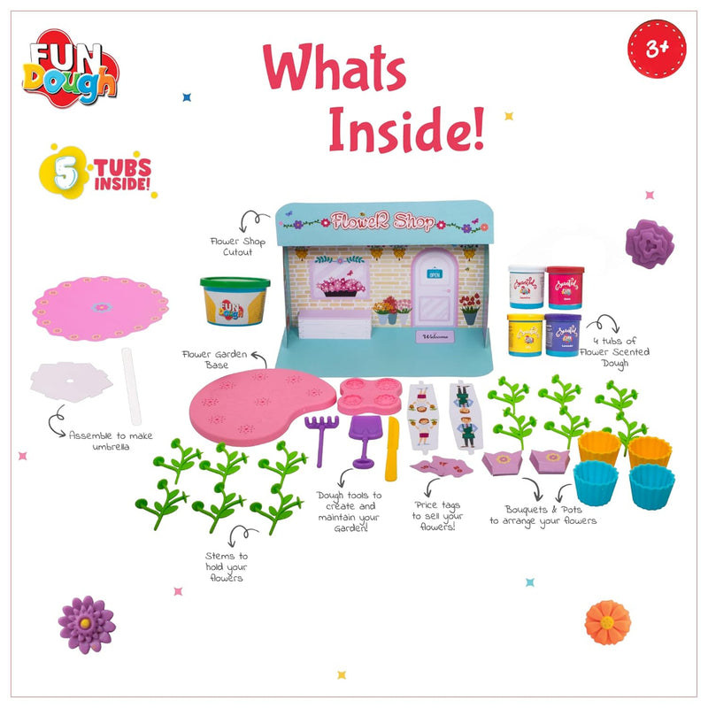 Fundough Funskool Flower Shop-Arts & Crafts-Funskool-Toycra