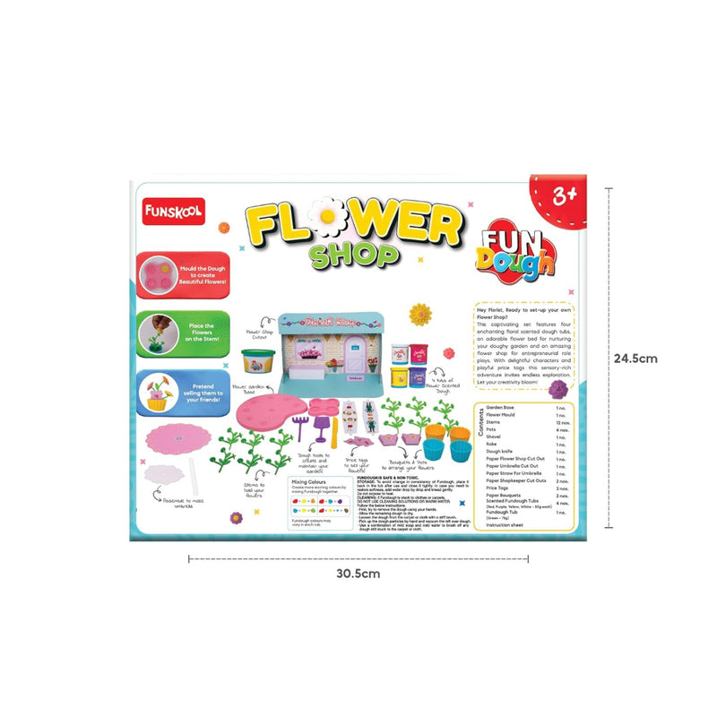 Fundough Funskool Flower Shop-Arts & Crafts-Funskool-Toycra