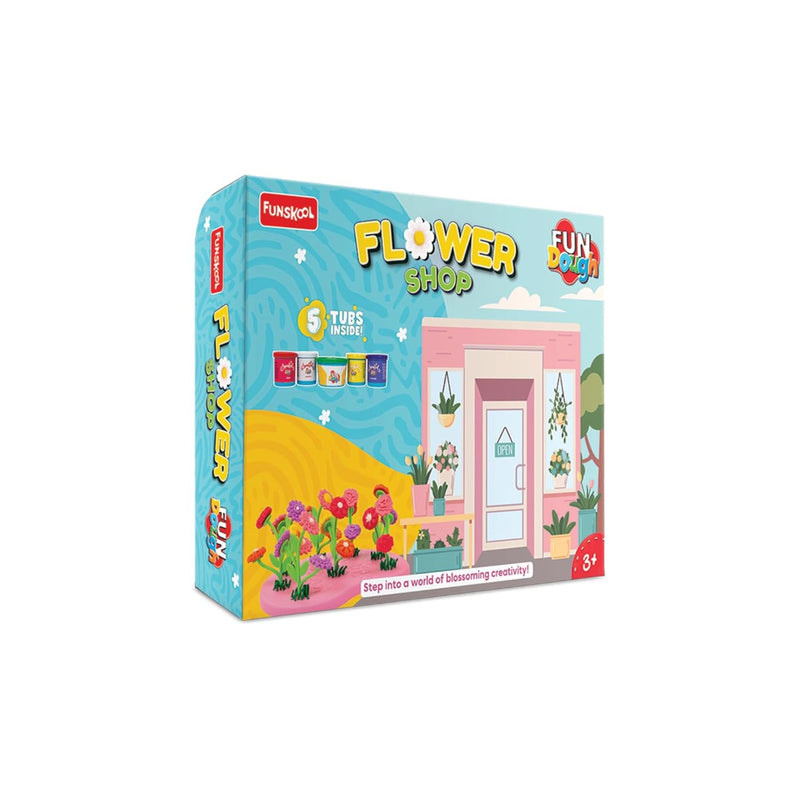 Fundough Funskool Flower Shop-Arts & Crafts-Funskool-Toycra