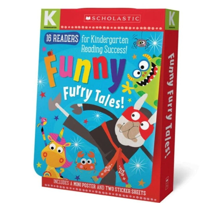 Funny Furry Tales Kindergarten Reader Box Set-Story Books-Sch-Toycra