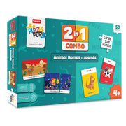 Funskool 2 in 1 Combo Puzzle – Animal Homes & Sounds