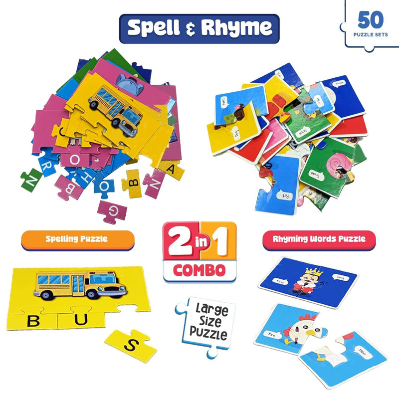 Funskool 2-in-1 Spell & Rhyme Combo