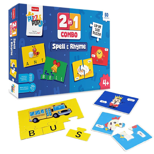 Funskool 2-in-1 Spell & Rhyme Combo-Puzzles-Funskool-Toycra