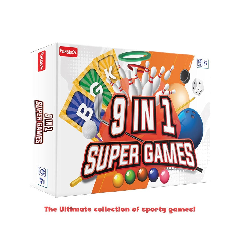 Funskool 9 in 1 Super Game