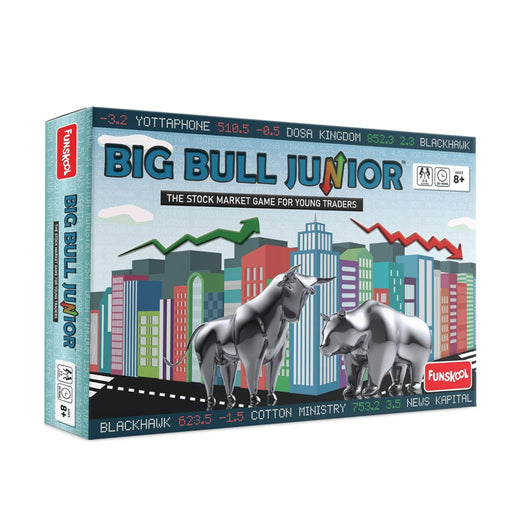 Funskool Big Bull Junior The Ultimate Stock Market Game For Young Traders