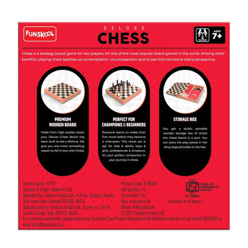 Funskool Deluxe Chess Games-Board Games-Funskool-Toycra
