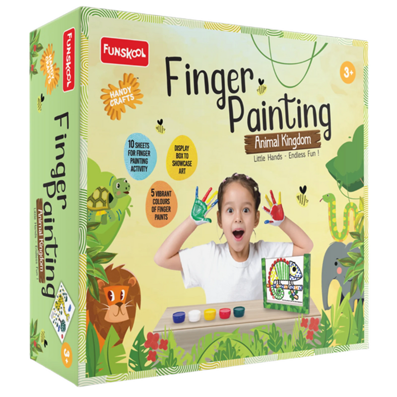 Funskool Finger Painting – Animal Kingdom