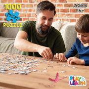 Funskool Flamingo Sunset Jigsaw Puzzle 1000 Pieces
