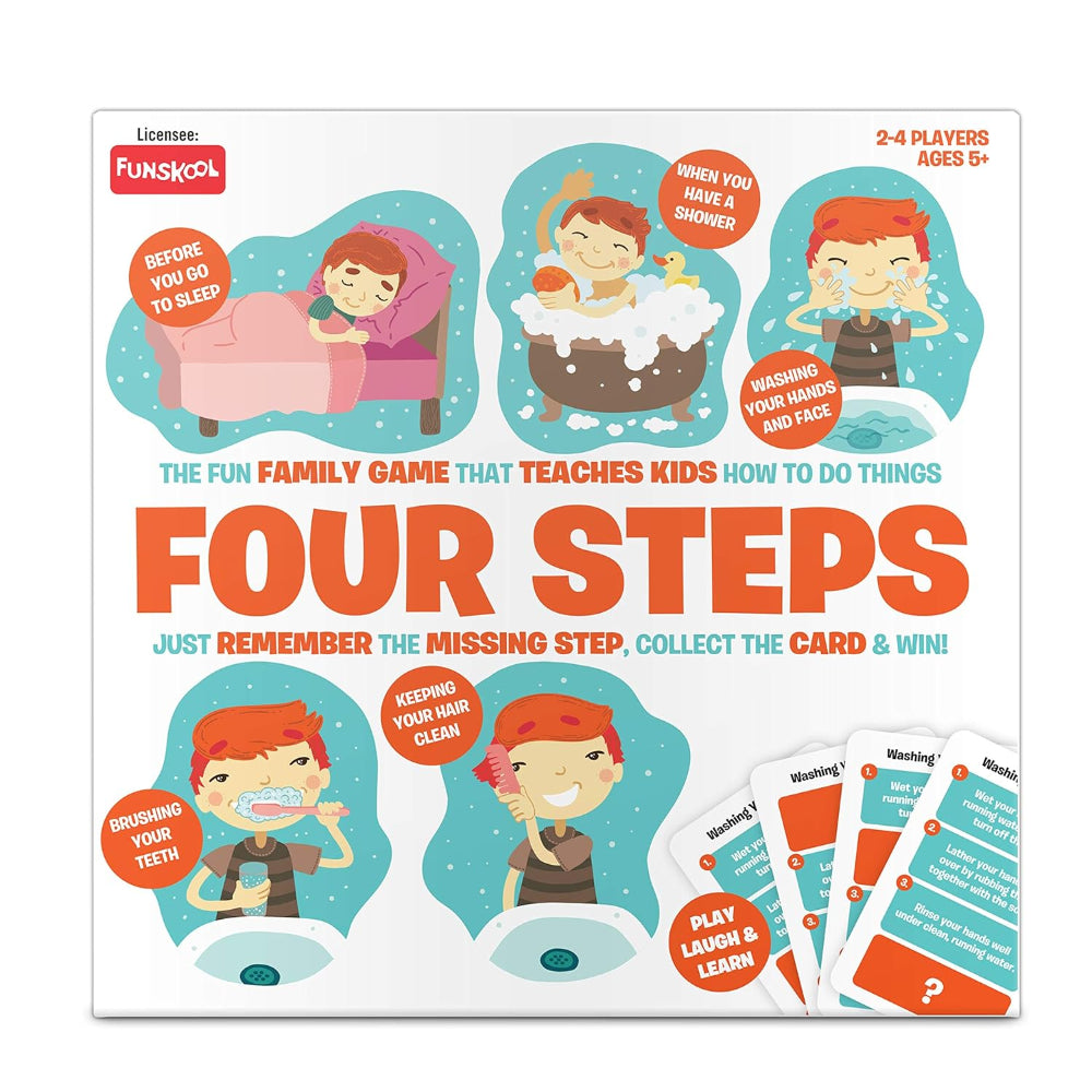 Funskool Four Steps-A Simple Game for Daily Routine | Buy Online at ...