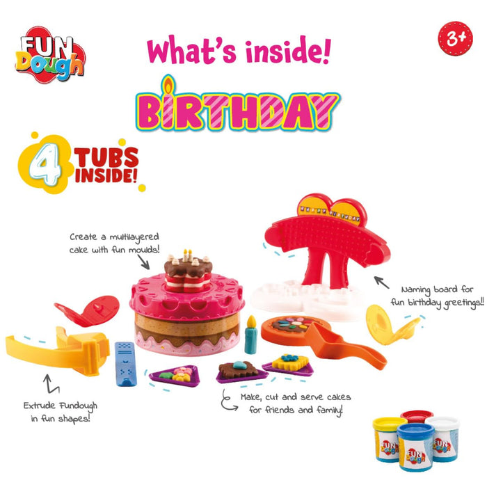 Funskool Fundough Birthday Play Set-Pretend Play-Funskool-Toycra
