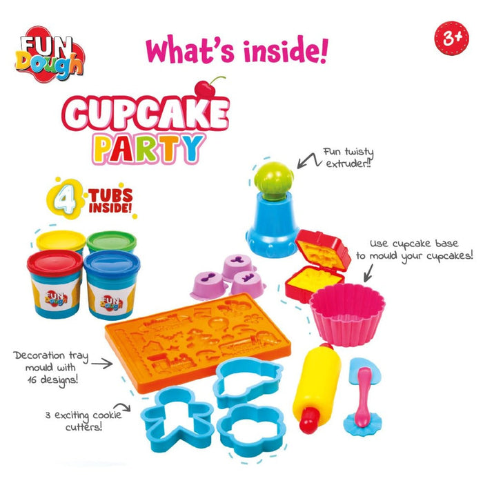 Funskool Fundough Cupcake Party-Arts & Crafts-Funskool-Toycra