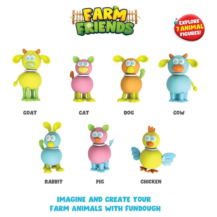 Funskool Fundough Farm Friends-Arts & Crafts-Funskool-Toycra