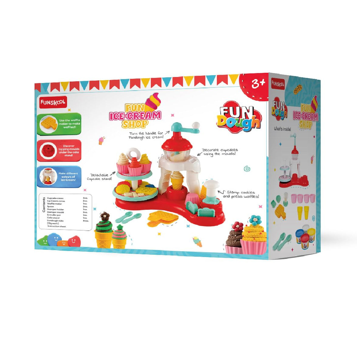Funskool Fundough Ice Cream Shop Playset — Toycra