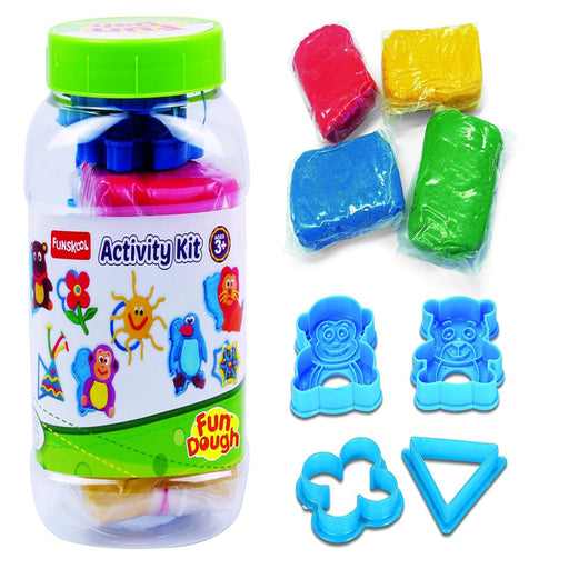 Funskool Fundough Jars Activity Kit-Arts & Crafts-Funskool-Toycra