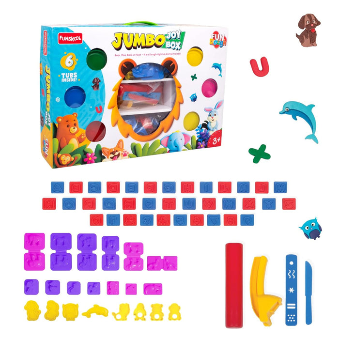 Funskool Fundough Jumbo Joy Box-Arts & Crafts-Funskool-Toycra