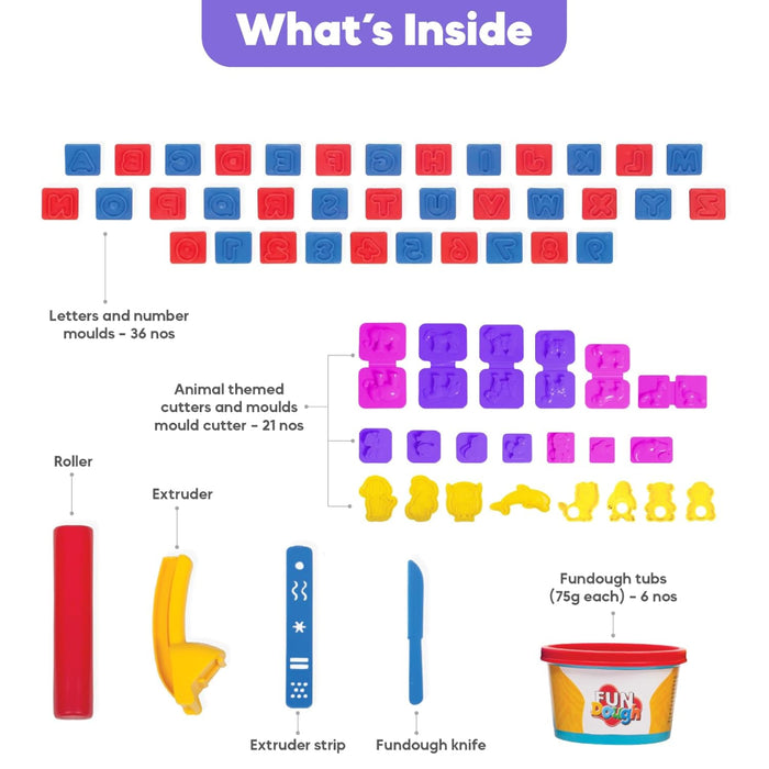 Funskool Fundough Jumbo Joy Box-Arts & Crafts-Funskool-Toycra