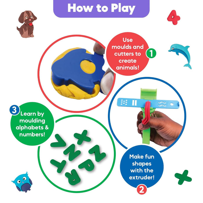 Funskool Fundough Jumbo Joy Box-Arts & Crafts-Funskool-Toycra