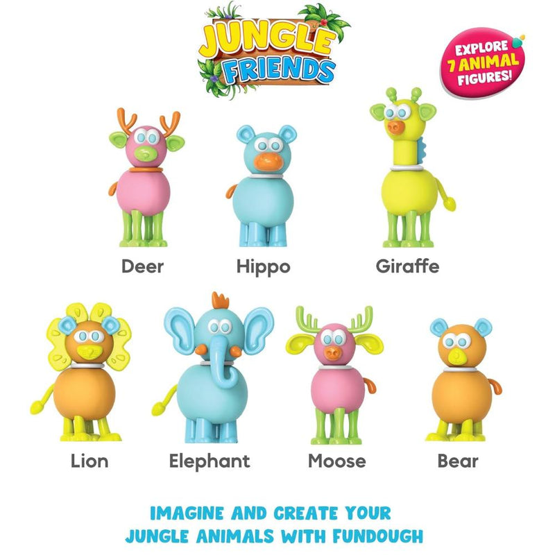 Funskool Fundough Jungle Friends