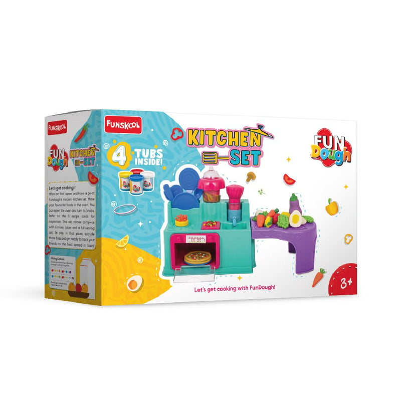 Funskool Fundough Kitchen Set Cutting and Moulding Playset