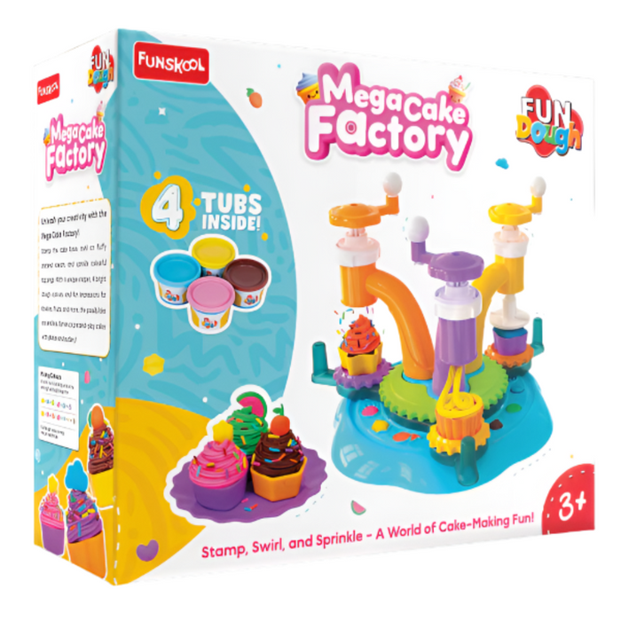 Funskool Fundough Mega Cake Factory-Arts & Crafts-Funskool-Toycra